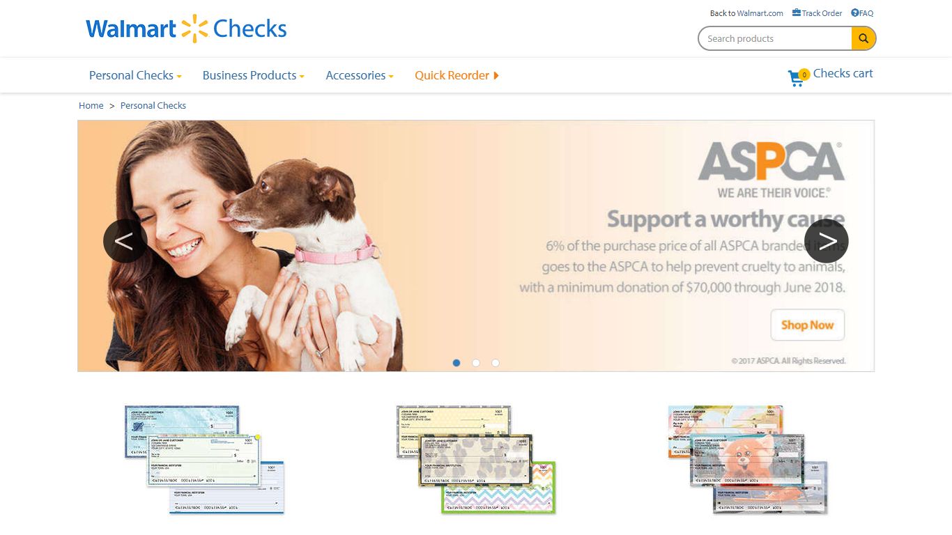 Easily Order Personal Checks Online | Walmart Checks